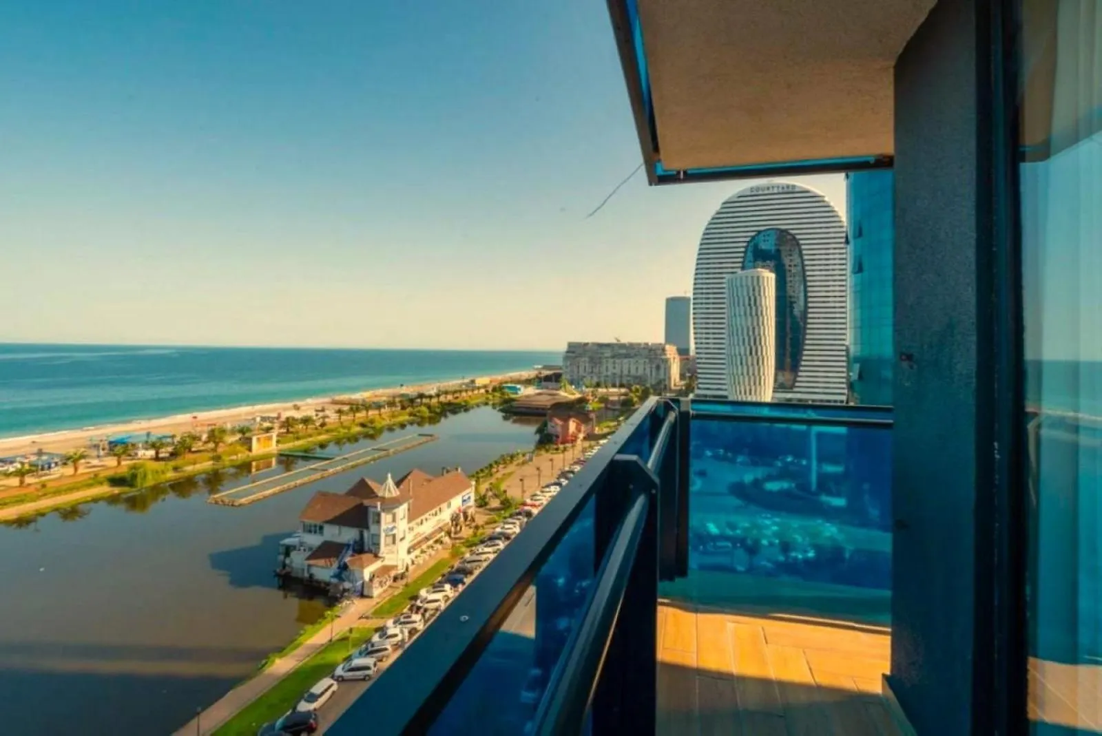 Comfortable Sea View Aparthotel In Orbi City Batumi