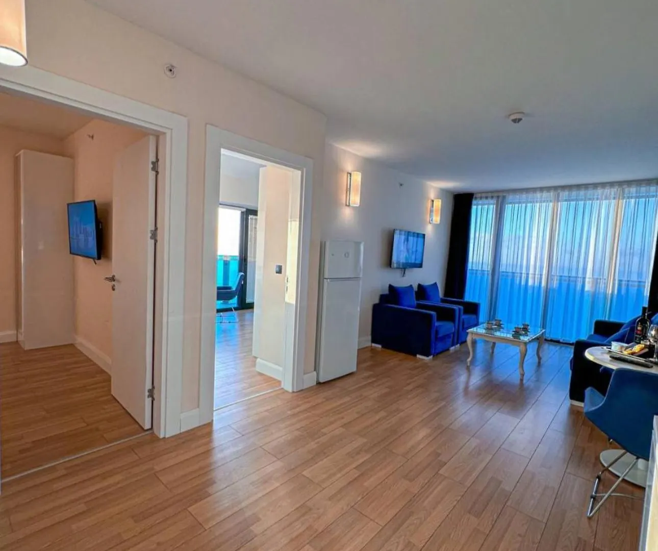 Comfortable Sea View Aparthotel In Orbi City 바투미
